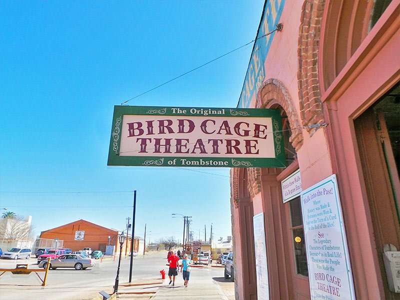 Bird Cage Theatre in Tombstone things to do